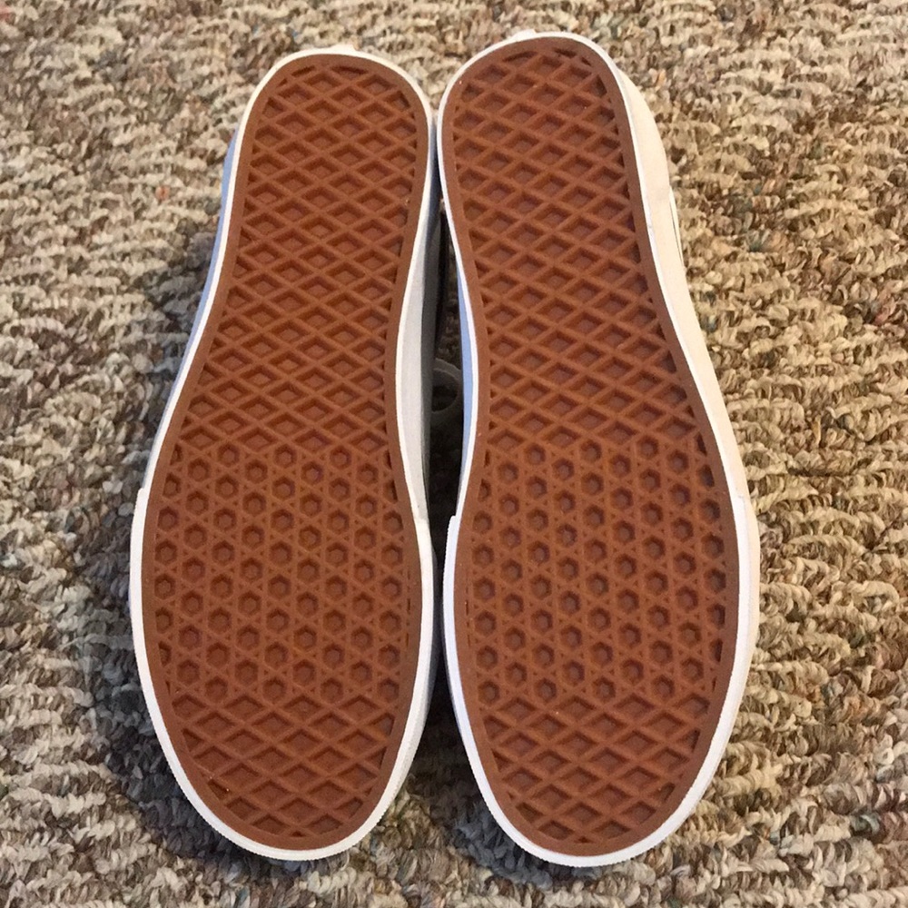 Vans Sidestripe V Old Skool White Shoes - Picture 6 of 6